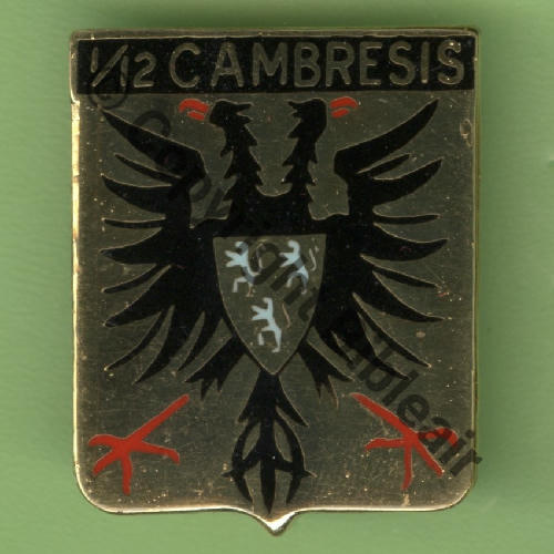 A1016 EC.1.12 CAMBRESIS CAMBRAI  Dr+Bol prison Dos lisse irreg Src.Y.GENTY 15EurInv 